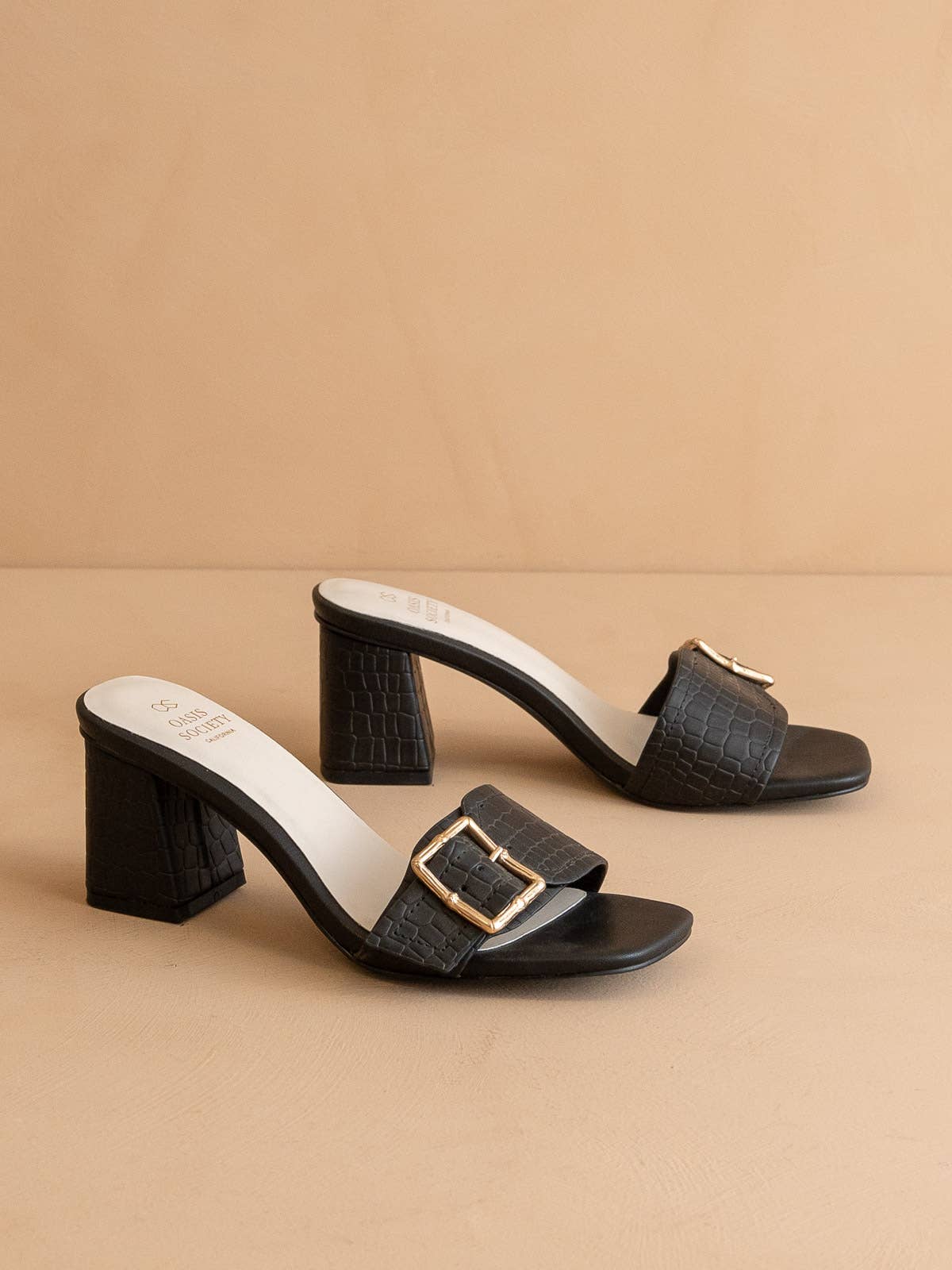 Bamboo Buckle Sandal