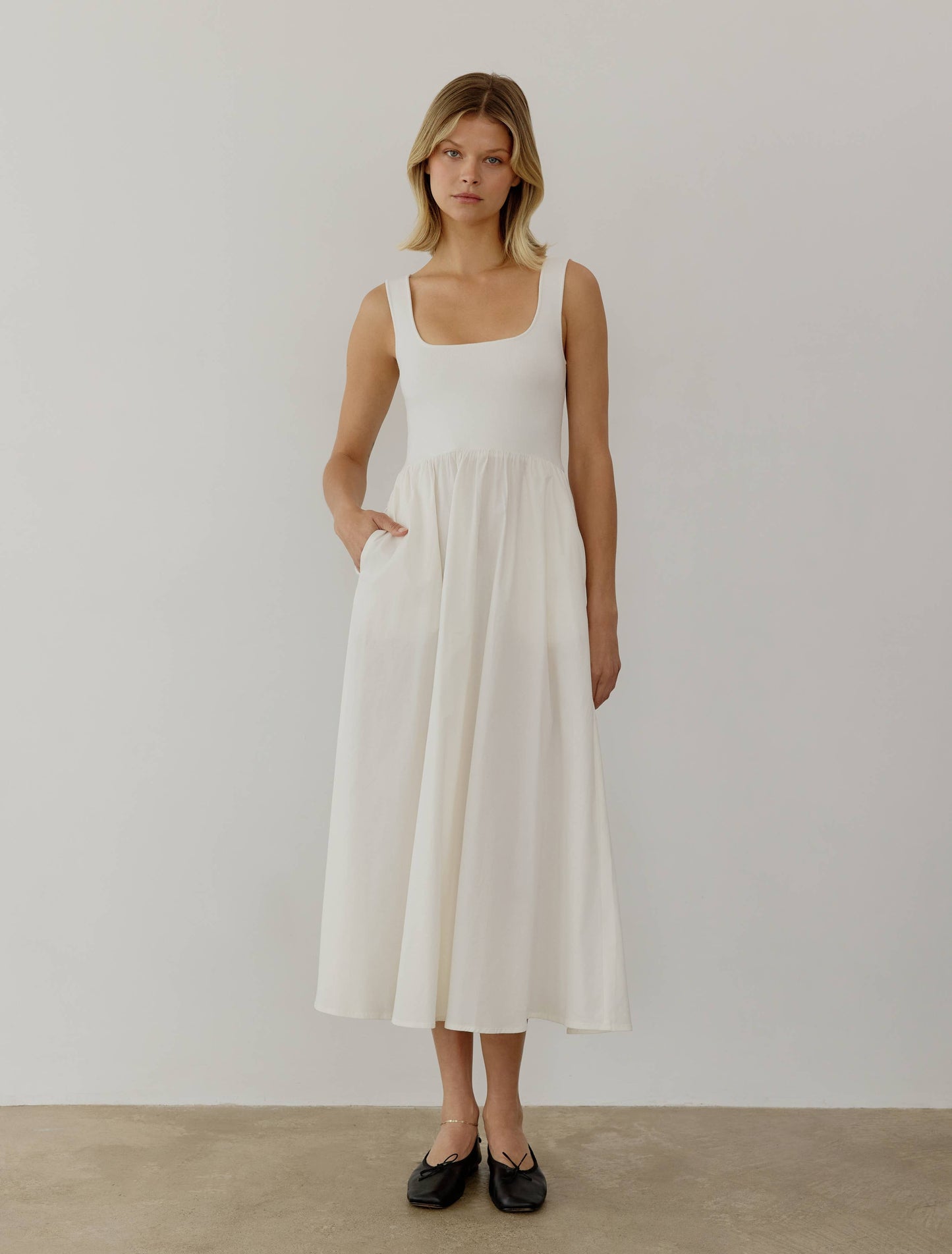 The Lucinda Dress | Sleeveless Maxi Dress with Pockets