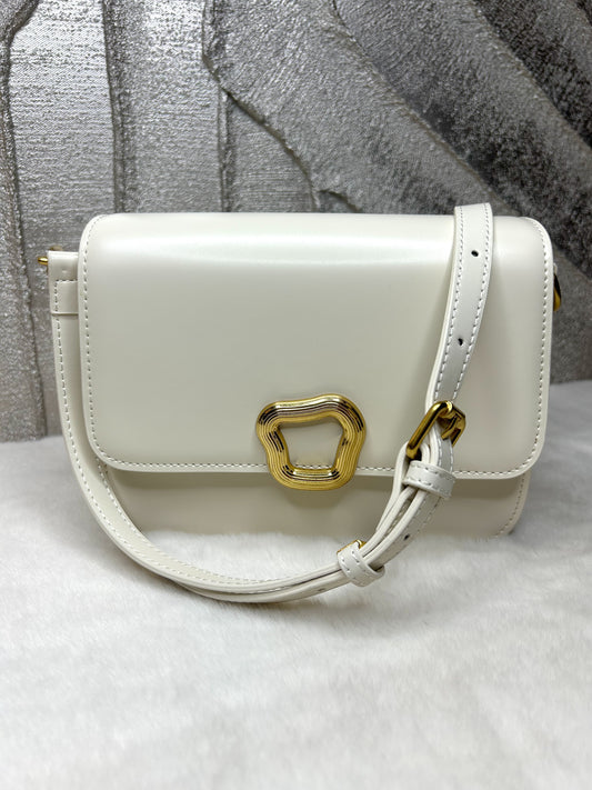 Geniue Leather Cream Bag