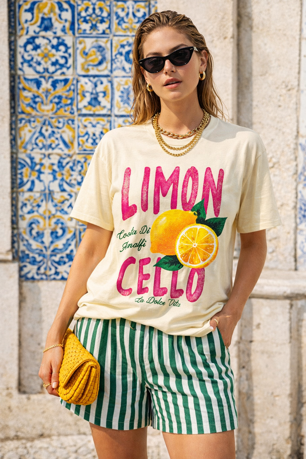 Limoncello Amalfi Yellow T-Shirt