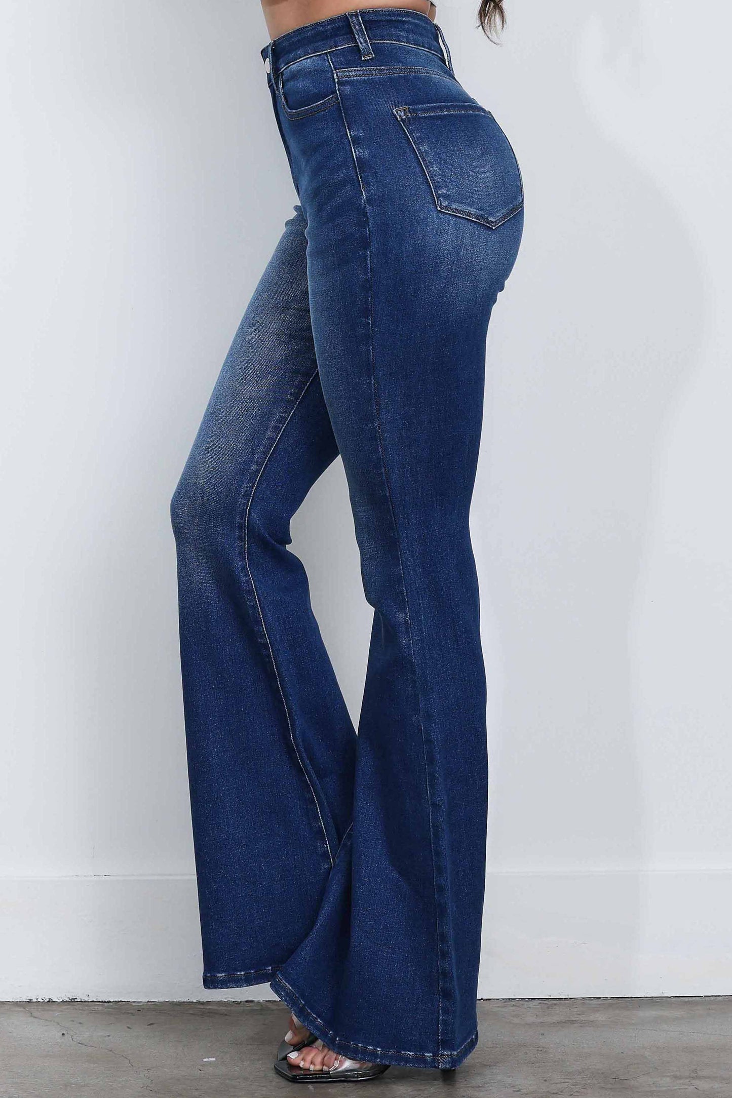 High-Rise Flare Jeans