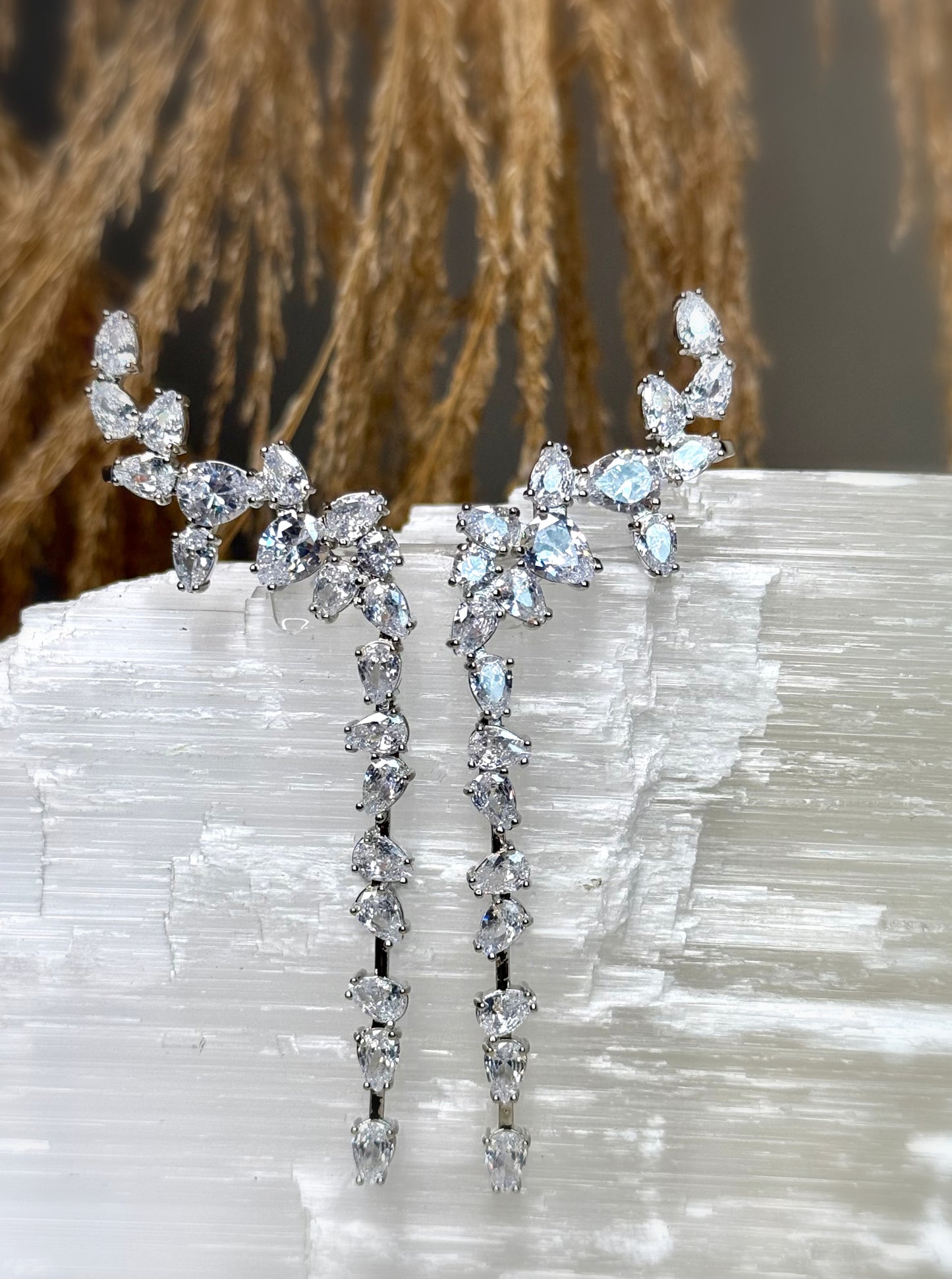 Adalee CZ Statement Earring